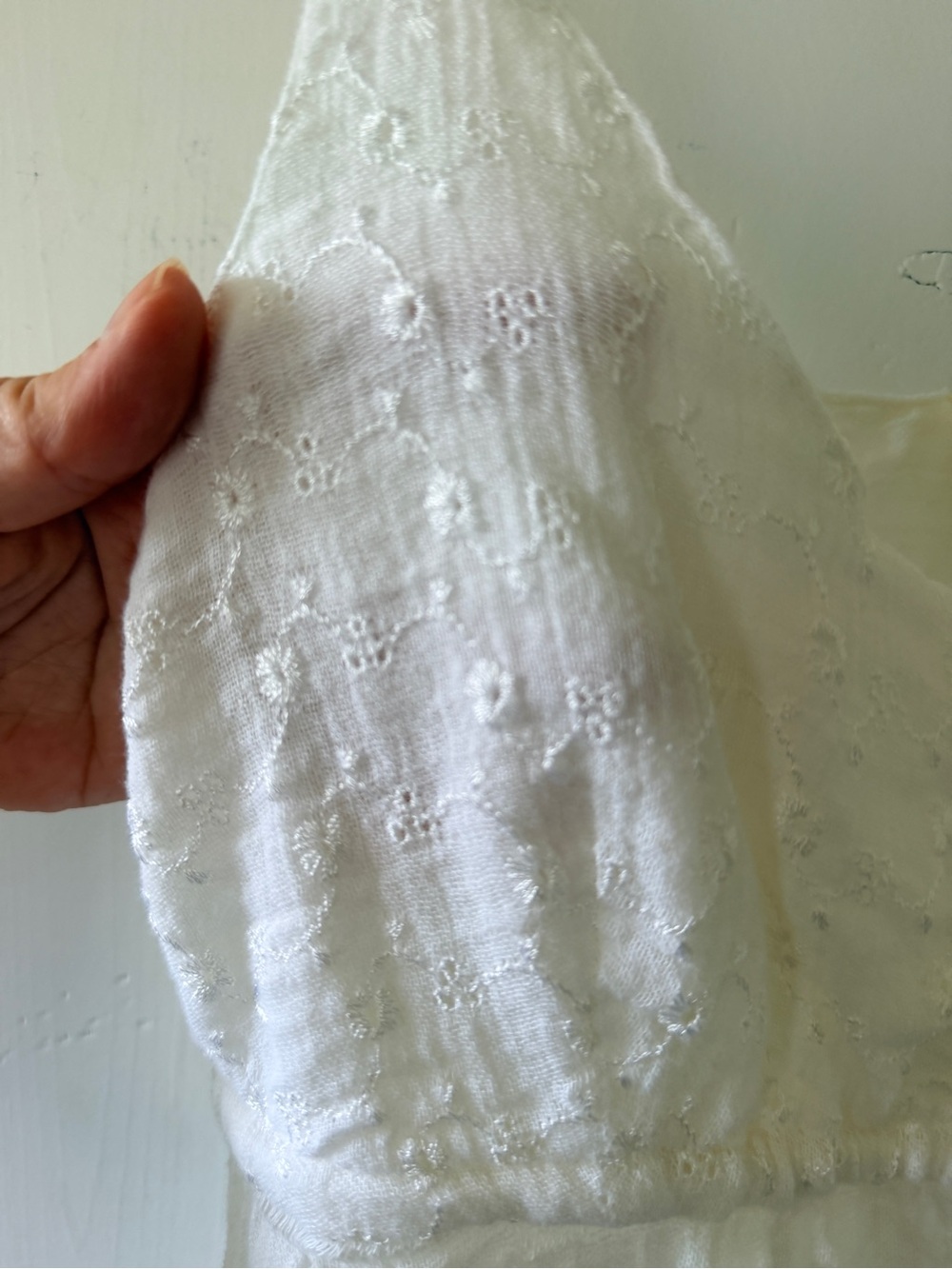 Victoria’s Secret White Cotton Cottagecore Nightgown M - Picture 4 of 7